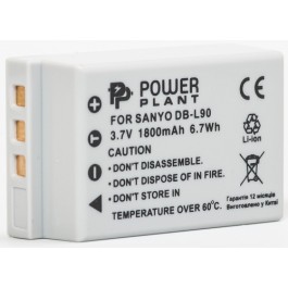   PowerPlant Aккумулятор для Sanyo DB-L90 (1800 mAh) - DV00DV1267