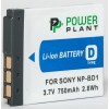 PowerPlant Aккумулятор для Sony NP-BD1, NP-FD1 (750 mAh) - DV00DV1204 - зображення 1