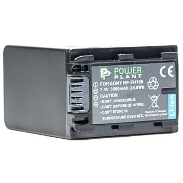 PowerPlant Aккумулятор для Sony NP-FH100 (3900 mAh) - DV00DV1205 - зображення 1