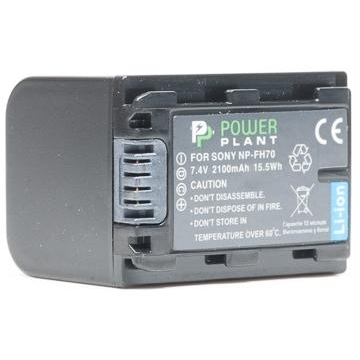 PowerPlant Aккумулятор для Sony NP-FH70 (2100 mAh) - DV00DV1207 - зображення 1