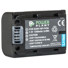   PowerPlant Aккумулятор для Sony NP-FV50 (1200 mAh) - DV00DV1273