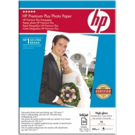   HP Premium Plus High-gloss Photo Paper-20 (C6832HF)