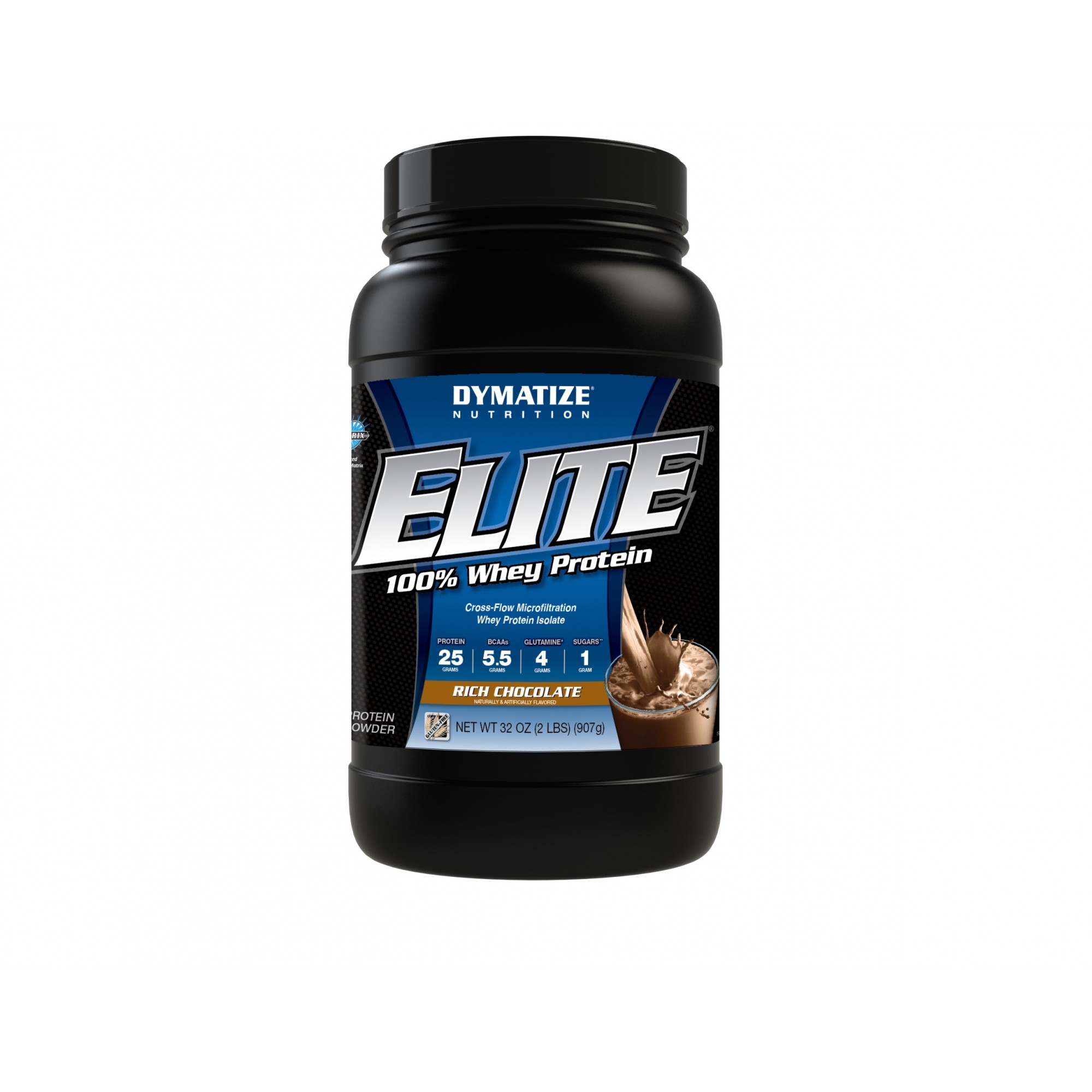 Dymatize Elite 100% Whey Protein 907 g /27 servings/ Cookies Cream - зображення 1