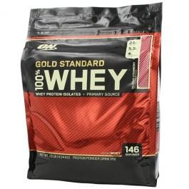 Optimum Nutrition 100% Whey Gold Standard 4540 g /146 servings/ Strawberry