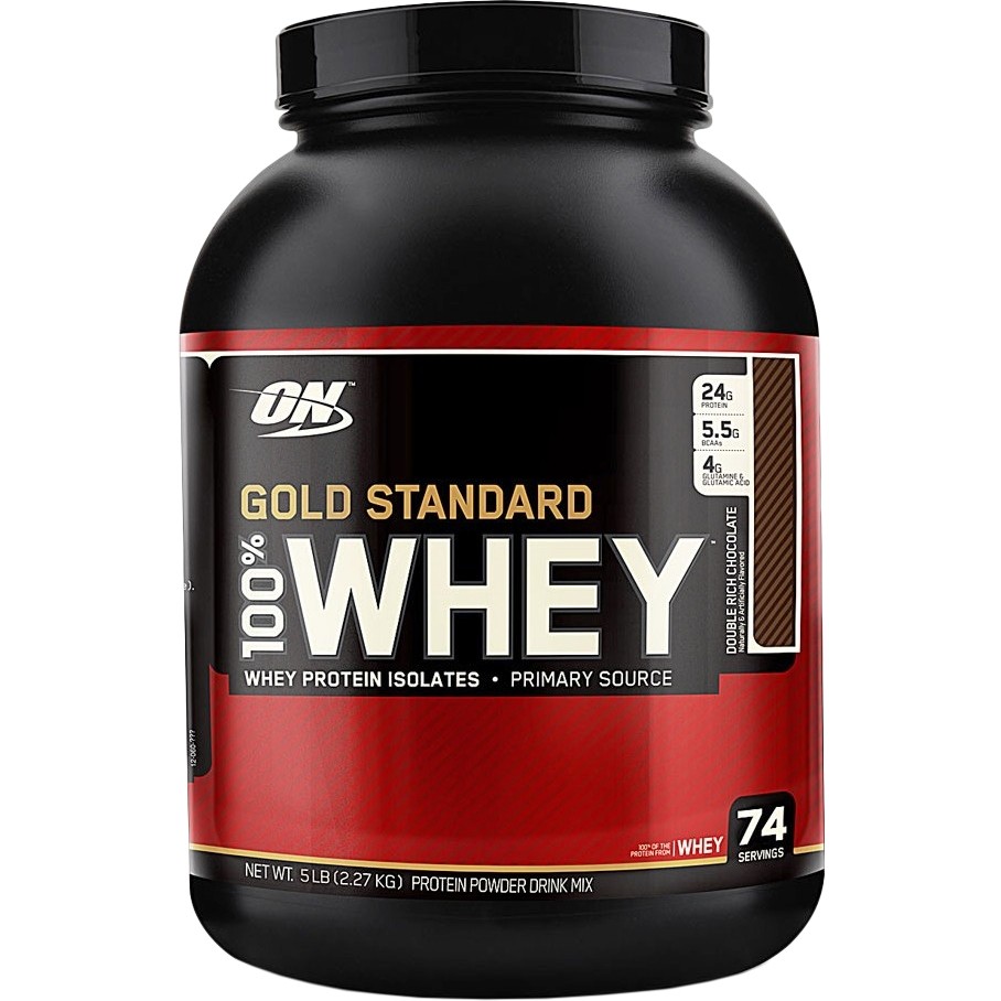 Optimum Nutrition 100% Whey Gold Standard 2270 g /72 servings/ Strawberry - зображення 1