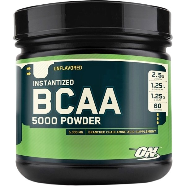 Optimum Nutrition BCAA 5000 Powder 345 g /40 servings/ Unflavored - зображення 1