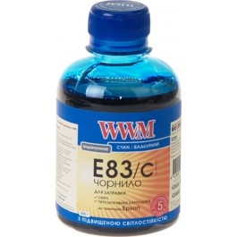   WWM Чернила для Epson T50/ P50/ PX660/ RX610/ R270/ R290/ R390/ TX650 200г Cyan (E83/C)