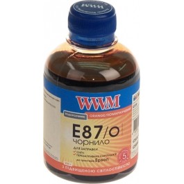 WWM Чернила для Epson R1900/R2000 200г Orange Водорастворимые (E87/O)