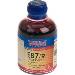 WWM Чернила для Epson R1900/R2000 200г Red Водорастворимые (E87/R)