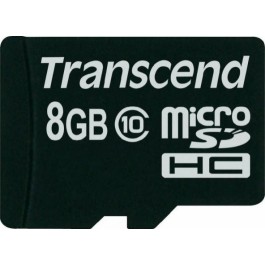 Transcend 8 GB microSDHC class 10 TS8GUSDC10