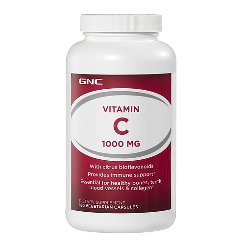 GNC Vitamin C 1000 mg 180 caps - зображення 1