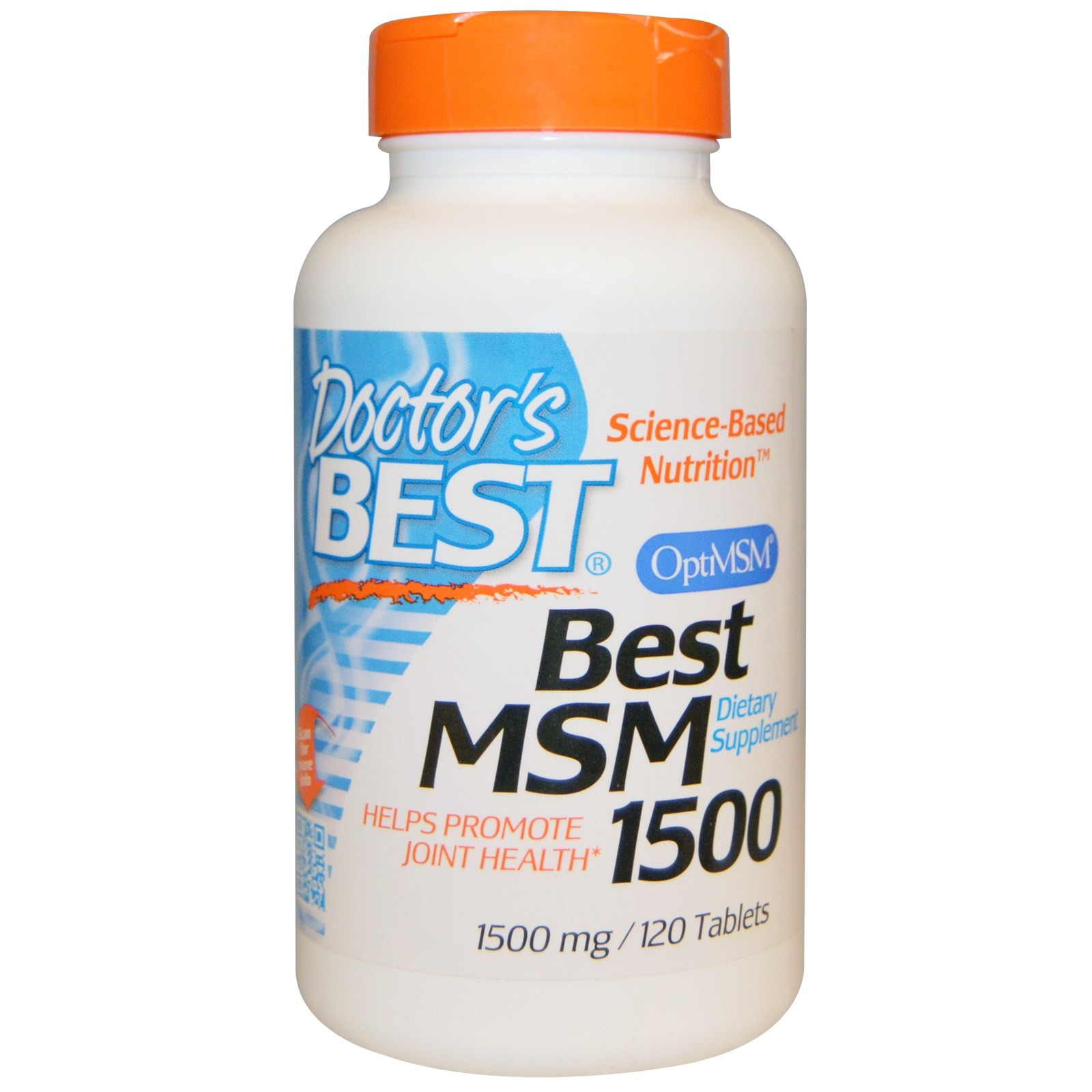 Doctor's Best MSM 1500 120 tabs - зображення 1