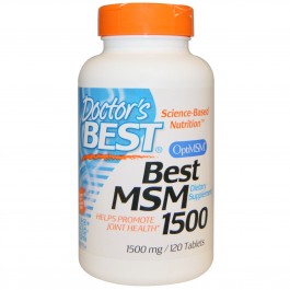Doctor's Best MSM 1500 120 tabs