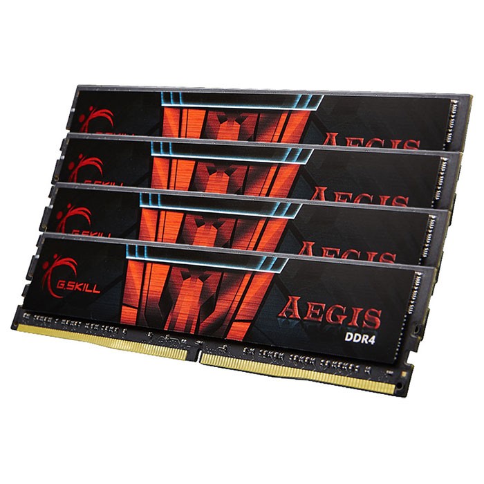 G.Skill 64 GB (4x16GB) DDR4 2133 MHz Aegis (F4-2133C15Q-64GIS) - зображення 1