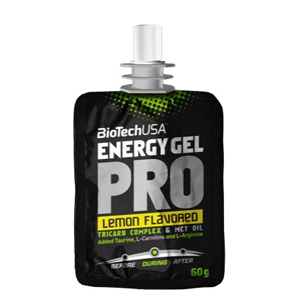 BiotechUSA Energy Gel Pro 60 g Lemon - зображення 1