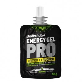 BiotechUSA Energy Gel Pro 60 g Lemon