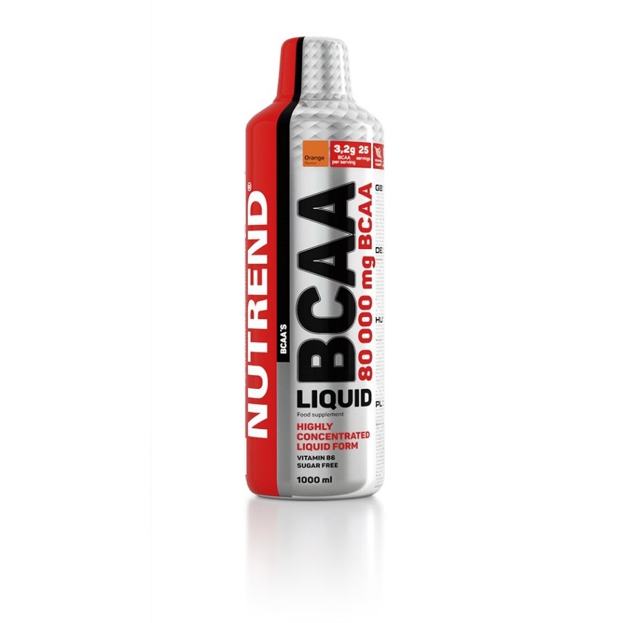 Nutrend BCAA Liquid 1000 ml /25 servings/ Orange - зображення 1