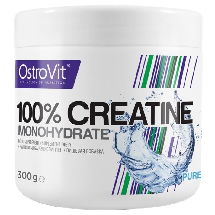 OstroVit Creatine Monohydrate 300 g /120 servings/ Orange - зображення 1