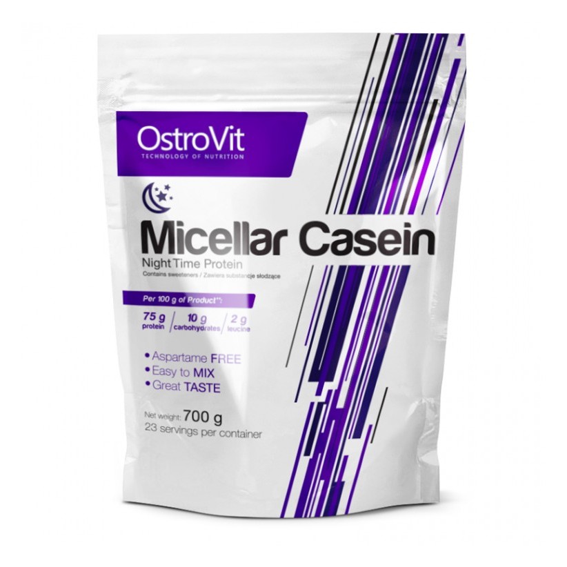 OstroVit Micellar Casein 700 g /23 servings/ Strawberry - зображення 1