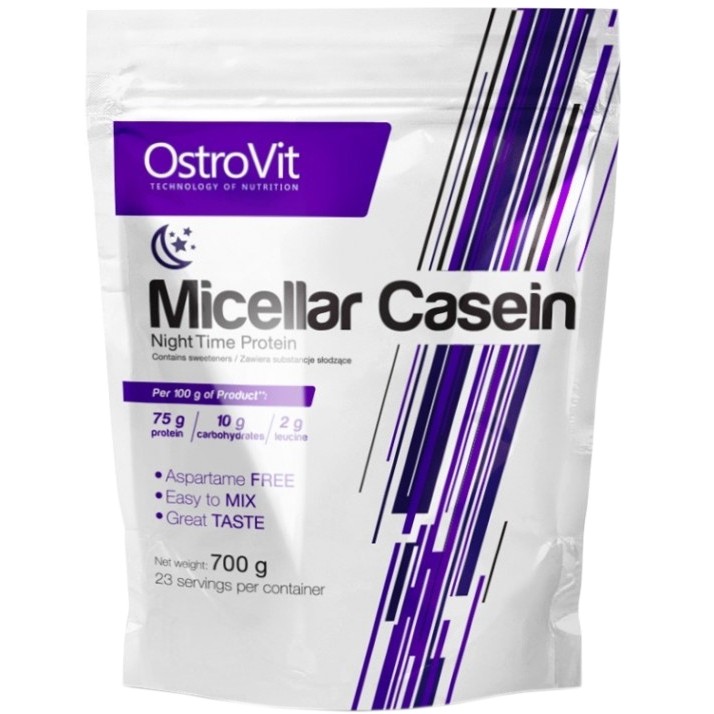 OstroVit Micellar Casein 700 g /23 servings/ Wild Strawberry - зображення 1