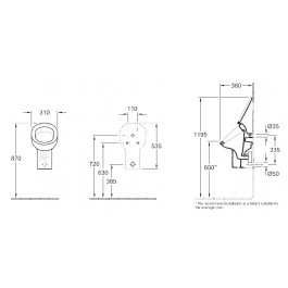 Villeroy&Boch Bellevue 556401R2