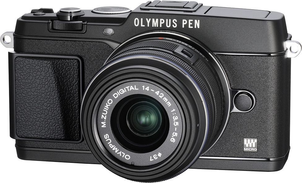 Olympus PEN E-P5 kit(14-42 mm) Black/Black - зображення 1