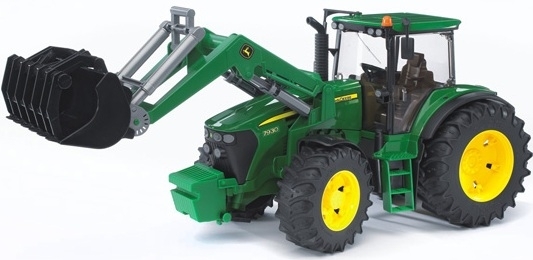 Bruder Трактор John Deere с погрузчиком 7930 (3051) - зображення 1