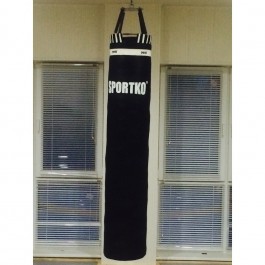 Sportko Мешок боксерский, ременная кожа, 180x35 см, 120 кг