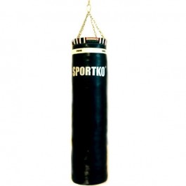 Sportko Мешок боксерский, ременная кожа, 130x35 см, 85 кг