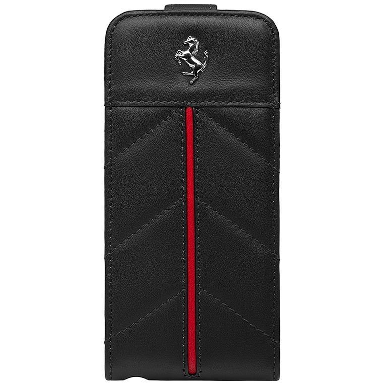 CG Mobile Ferrari Leather Flap Case for iPhone 5 (FECFFL5B) - зображення 1