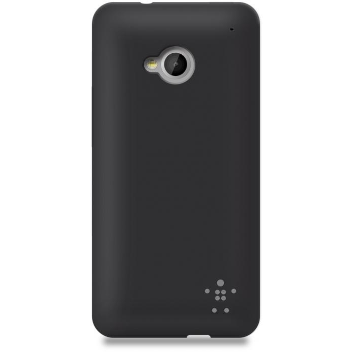 Belkin Grip Sheer Matte Case for HTC One Black F8M568vfC00 - зображення 1