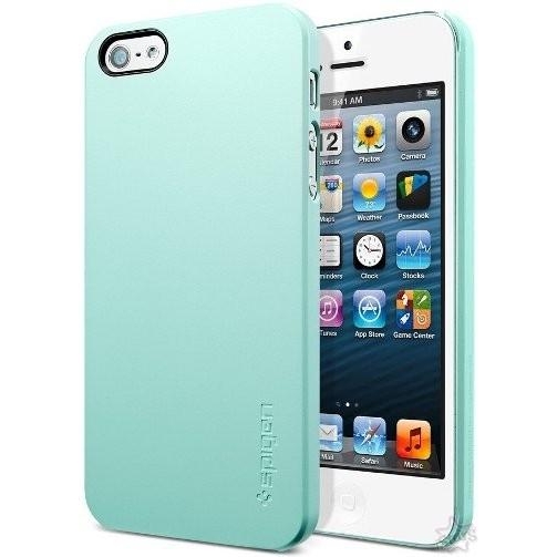 Spigen iPhone 5S/5 Case Ultra Thin Air Mint Green SGP09539 - зображення 1