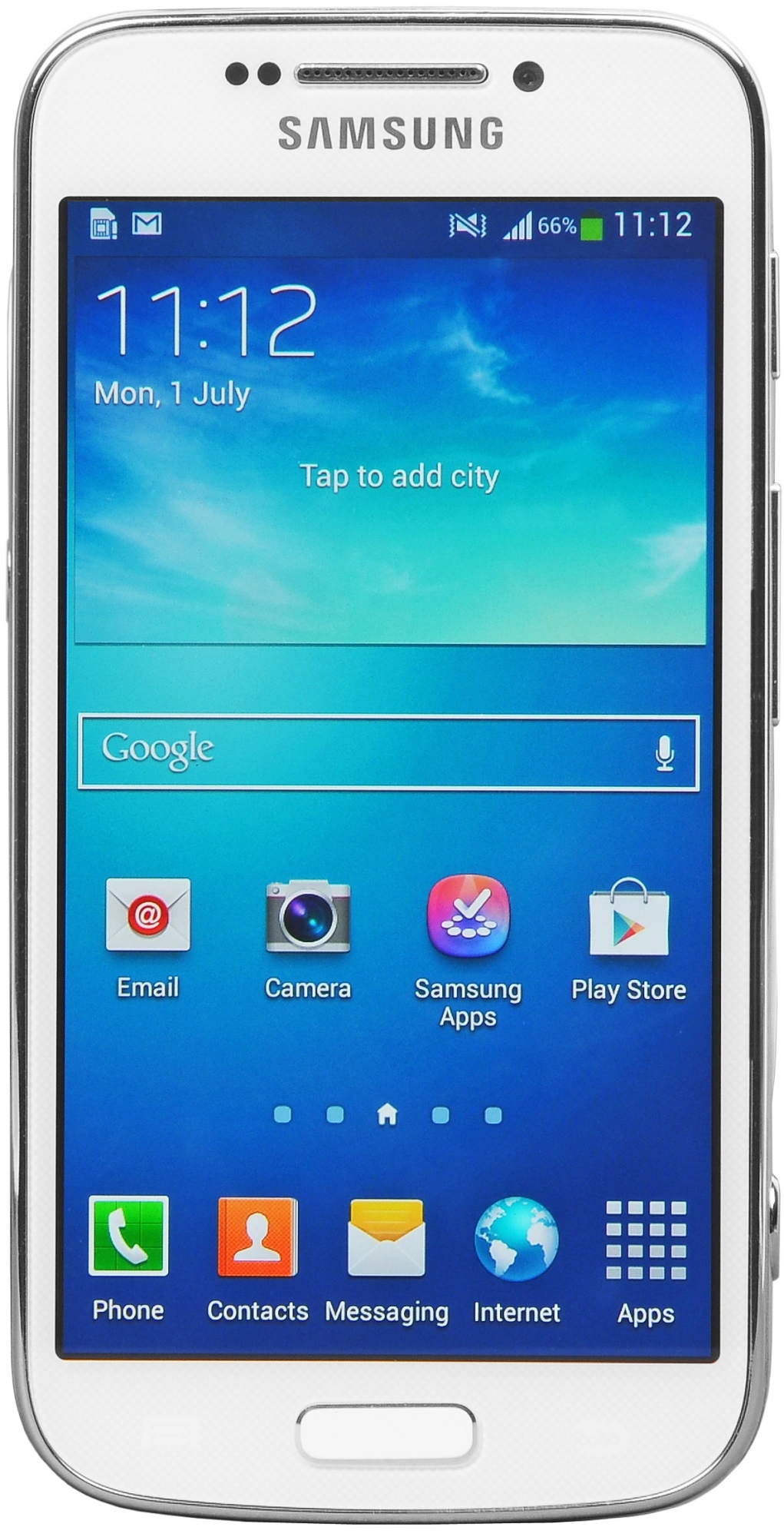 Samsung SM-C1010 Galaxy S4 Zoom (White) - зображення 1