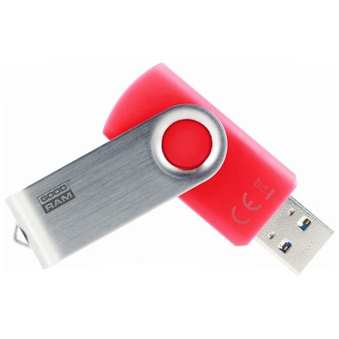 GOODRAM 64 GB UTS3 Red (UTS3-0640R0R11) - зображення 1