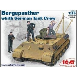 ICM Bergepanther c немецким танковым экипажем (ICM35342 - зображення 1