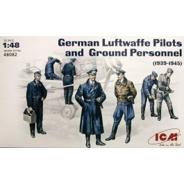 ICM Пилоты и техники ВВС Германии 1939-1945 (ICM48082)