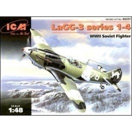 ICM LaGG-3 серия 1-4 Советский истребитель II Мировой войны (ICM48091