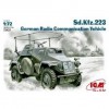 ICM Sd.Kfz.223, германский бронеавтомобиль радиосвязи (ICM72421) - зображення 1