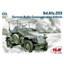 ICM Sd.Kfz.223, германский бронеавтомобиль радиосвязи (ICM72421)