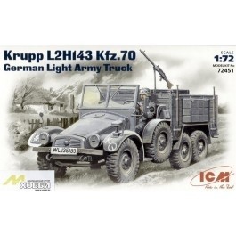 ICM Krupp L2H143 Kfz70, германский грузовой втомобиль (ICM72451)