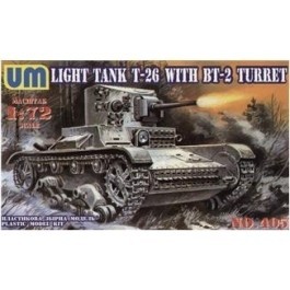 UMT Советский легкий танк T-26/БТ-2 (UMT405)