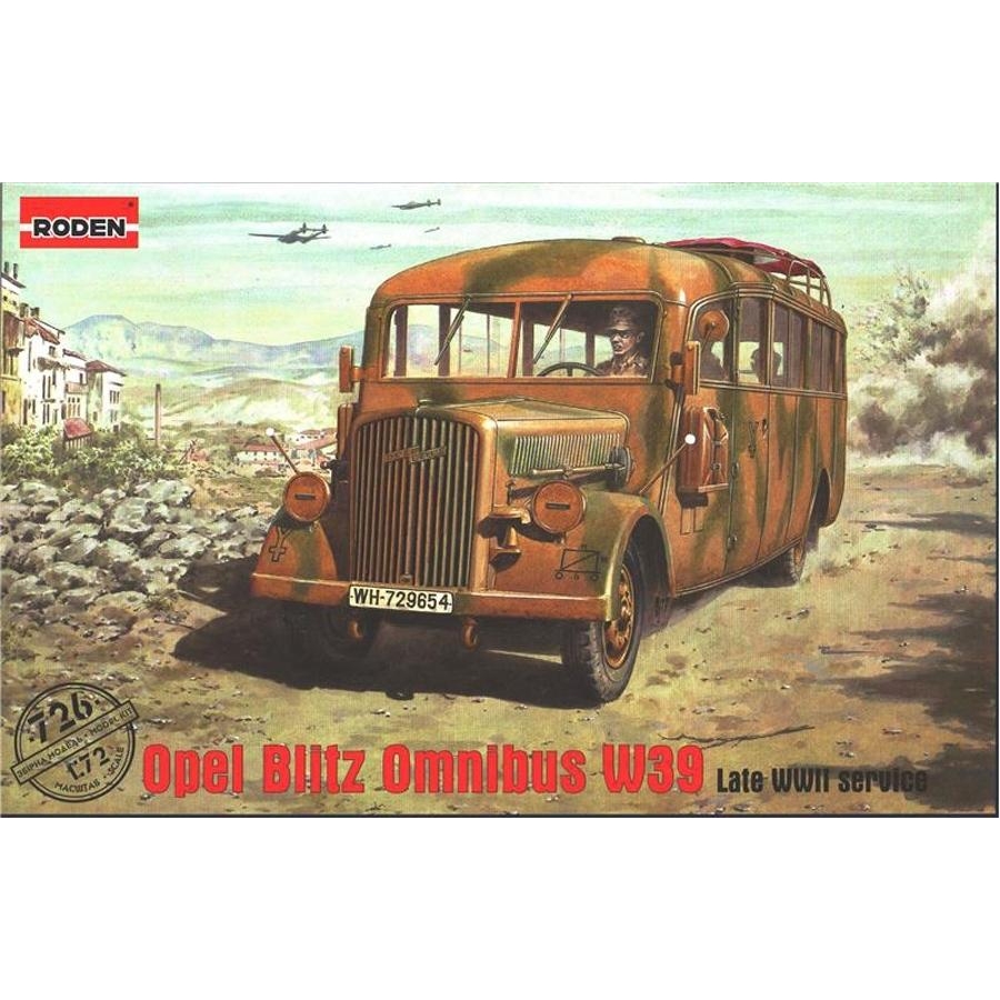 Roden Автобус Opel Blitz Omnibus W39 RN726 - зображення 1