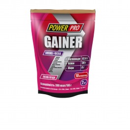 Power Pro Gainer 2000 g /50 servings/ Лесная ягода
