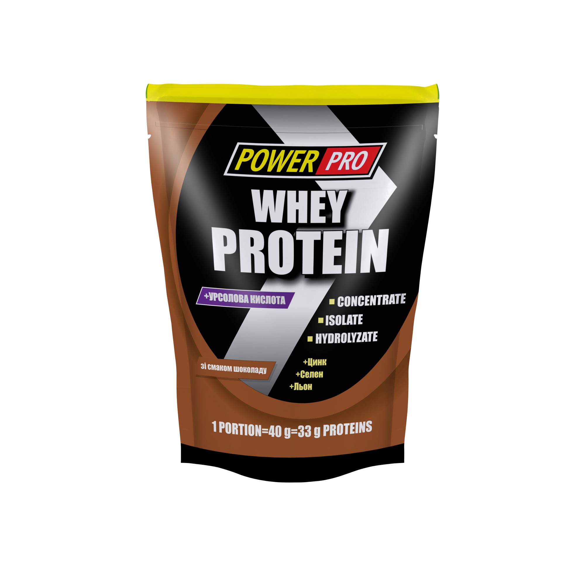 Power Pro Whey Protein 2000 g /50 servings/ Шоколад - зображення 1