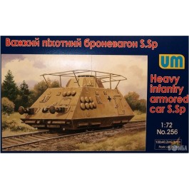   UniModels Тяжелый пехотный броневагон S.Sp (UM256)