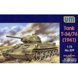 UniModels Т-34-76 советский средний танк 1941 года (UM329)