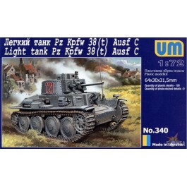 UniModels Танк Pz Kpfw 38 t Ausf.C (UM340)