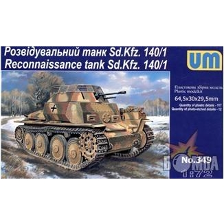 UniModels Разведывательный танк Sd.Kfz.140/1 (UM349) - зображення 1