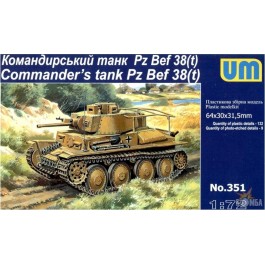 UniModels Командирский танк Pz. Bef. 38 t (UM351)
