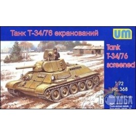 UniModels Танк T34/76 экранированный (UM368)